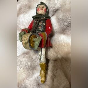 Vintage House of Hatten 12 Days of Christmas Ornament Drummer Boy Drumming
